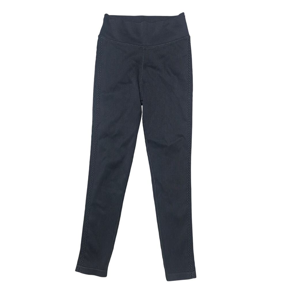 Offline by aerie Black Ribbed Leggings